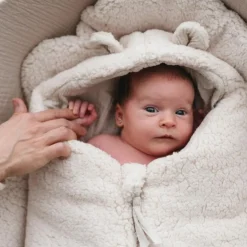 Nid d'ange passe sangle Zippie Mouton