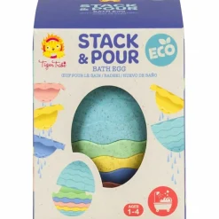 Oeuf de bain pour empiler et verser