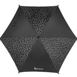 Ombrelle pour poussette blanche et noire