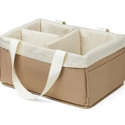 Organisateur de couches Rayures marron