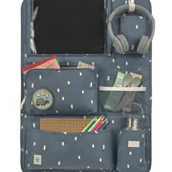 Organisateur de voiture Happy Prints bleu nuit