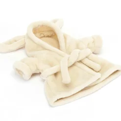 Ours en peluche Bartholomew avec peignoir (26 cm)