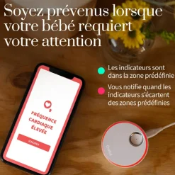 Owlet Smart Sock 3 mint (0-18 mois)