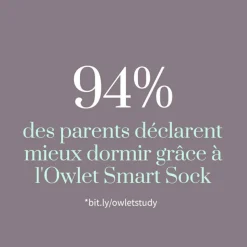 Owlet Smart Sock 3 mint (0-18 mois)