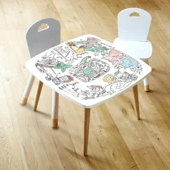 Pack 1 Coloritable + 2 Chaises Savane