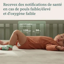 Pack Chaussette connectée Dream Sock + Cam2 bleu sommeil (0-18 mois)