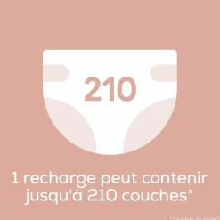 Pack de 6 recharges octogonales pour poubelle à couches Dress Up