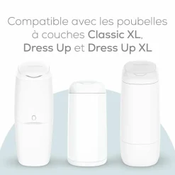 Pack de 3 recharges octogonales pour poubelle à couches Dress Up