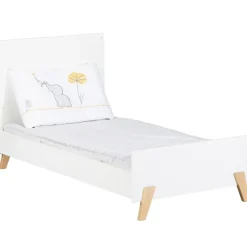 Pack duo Joy naturel lit bébé évolutif et commode à langer