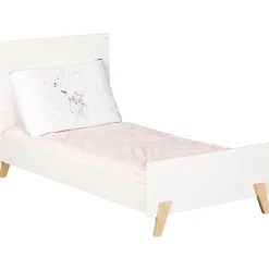 Pack duo Joy naturel lit bébé évolutif et commode à langer