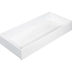 Pack duo lit bébé têtes panneaux et tiroir New Basic blanc (60 x 120 cm)