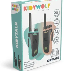 Paire de Talkie-Walkie KIDYTALK nude-cyan
