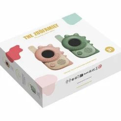 Paire de Talkie-Walkie Zoo Dino Pink-Dino Green