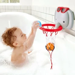 Panier de basketball éléphant pour le bain