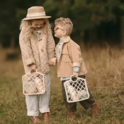 Panier de plage en silicone Bleu Perle