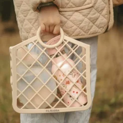 Panier de plage en silicone Galet