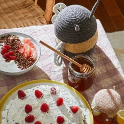 Panier de rangement Bébé Abeille (Ø 15 x 15 cm)