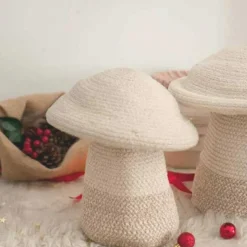 Panier de rangement champignon Baby Mushroom (23 x 27 cm)