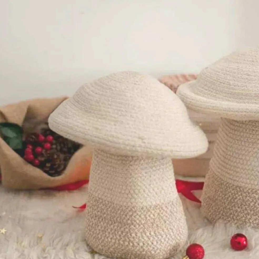 Panier de rangement champignon Mama Mushroom (33 x 38 cm)