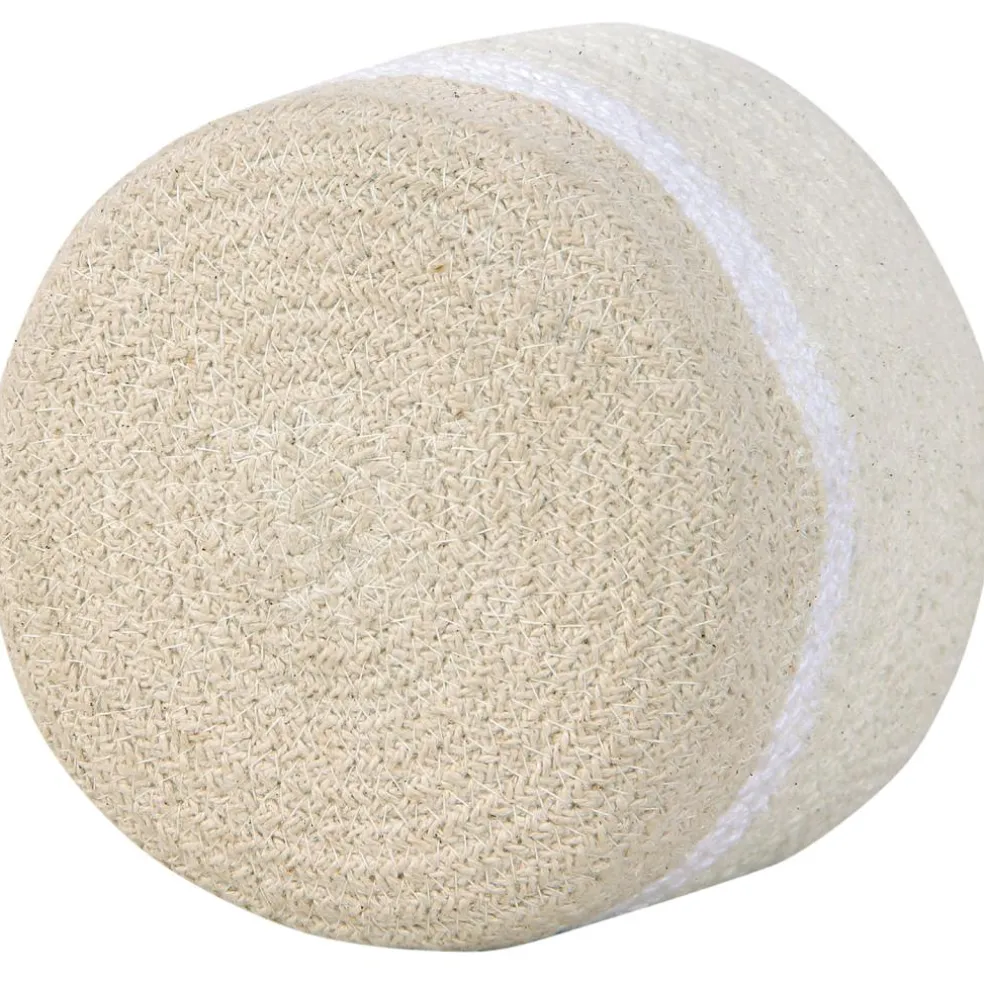 Panier de rangement en coton My Little Ones ivoire (15 x 15 x 15 cm)