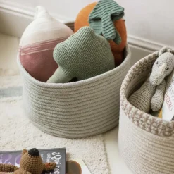 Panier de rangement Gram vert d'eau (35 x 20 cm)