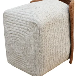 Panier de rangement maison toffee (22 x 22 x 34 cm)