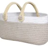 Panier de rangement Maria beige (10 x 25 x 12 cm)