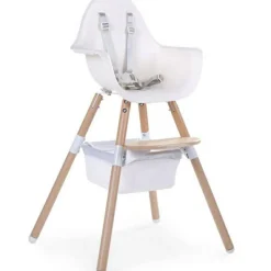 Panier de rangement pour chaise haute Evolu blanc