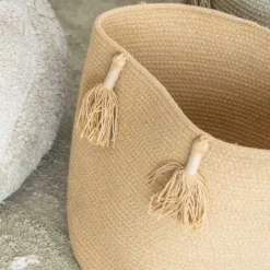 Panier de rangement Woody Miel(30 x 30 cm)