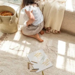 Panier de rangement Woody Miel(30 x 30 cm)