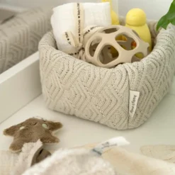 Panier de toilette Sierra Warm Linen (18 x 18 cm)