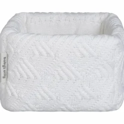 Panier de toilette Sierra Blanc Cassé (18 x 18 cm)