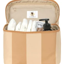 Panier nurserie nomade beige-camel