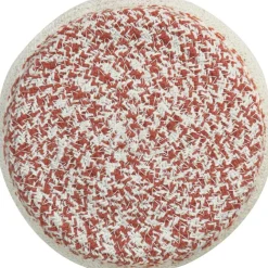 Panier pot de confiture de fraise