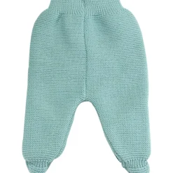 Pantalon en maille Vert sauge (0-1 mois)
