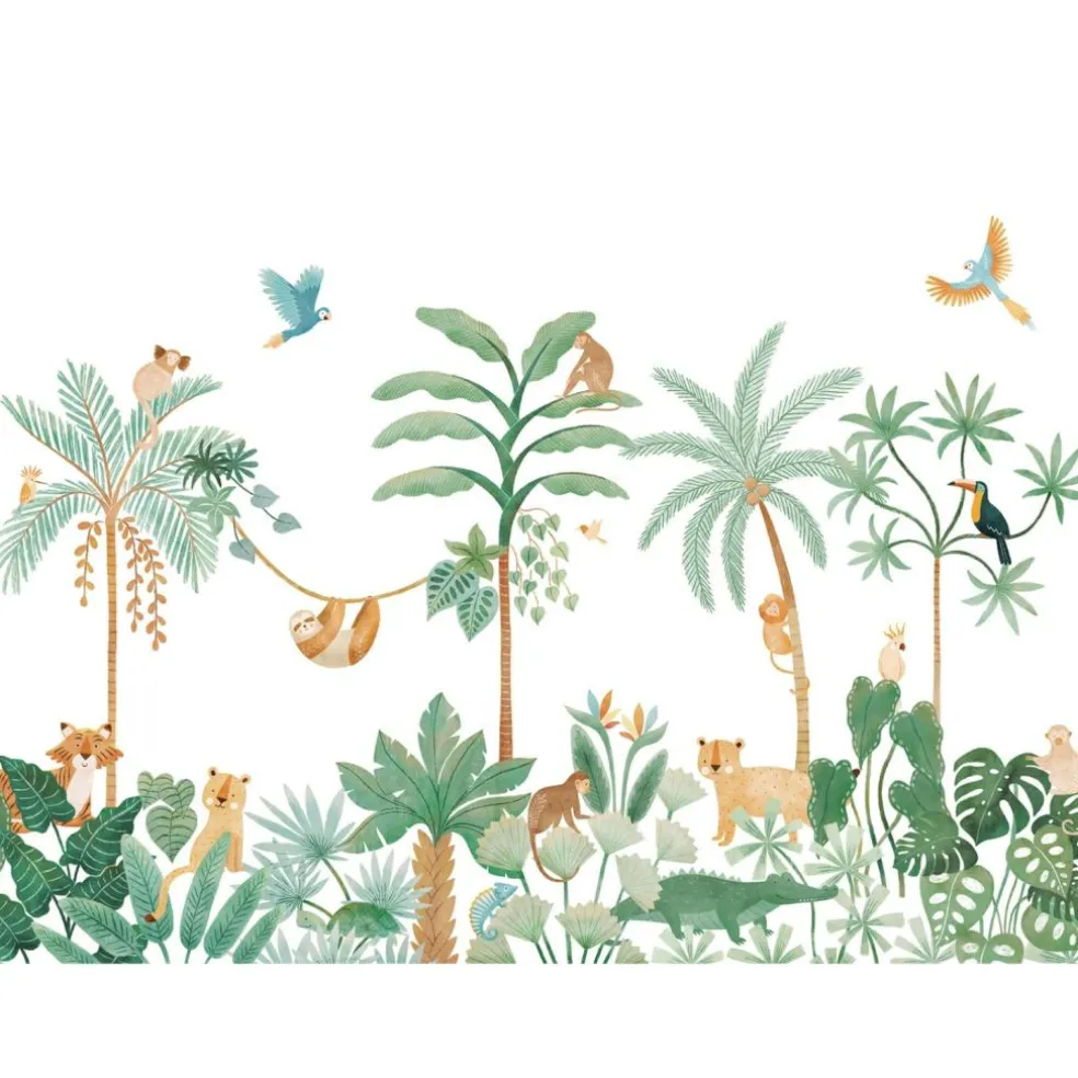 Papier peint décor XL Aventure dans la jungle
