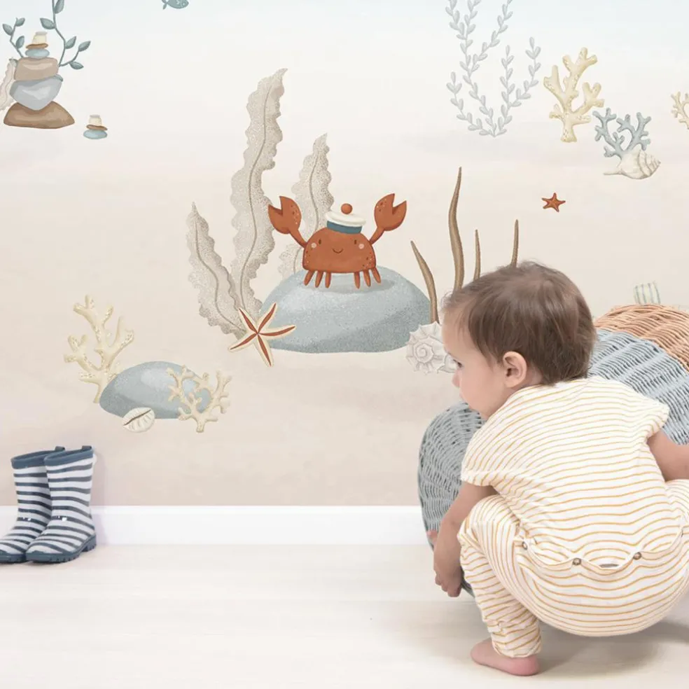 Papier peint décor XL Fonds marins les baleines