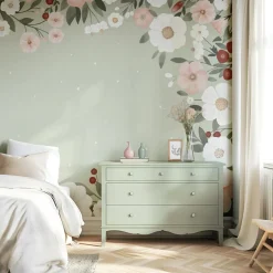 Papier peint décor XL Grandes fleurs