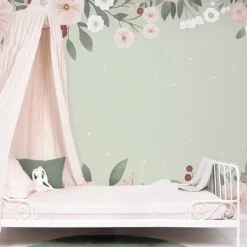 Papier peint décor XL Grandes fleurs