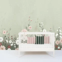 Papier peint décor XL Jardin fleuri