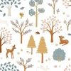 Papier peint faon Forest Living (50 cm x 10 m)