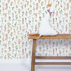 Papier peint fleurs Queyran (50 cm x 10 m)