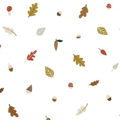 Papier peint intissé Forest Happiness feuilles d'automne (10 m)