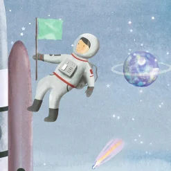 Papier Peint Panorama Espace L (250 x 200 cm)