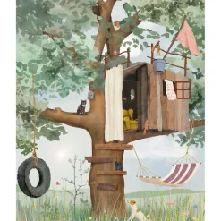 Papier Peint Panorama Ma cabane L (250 x 200 cm)