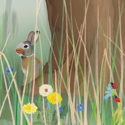 Papier Peint Panorama Ma cabane L (250 x 200 cm)