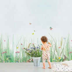 Papier Peint Panorama Mon jardin L (250 x 200 cm)