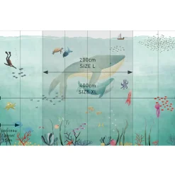 Papier Peint Panorama Océan XL (250 x 400 cm)