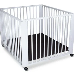 Parc bébé pliant Moritz White (89 x 95 cm)