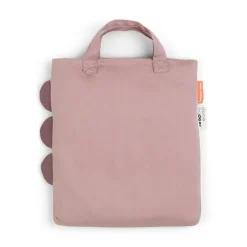 Parure de berceau en coton biologique Sleepy Croco Rose (70 x 100 cm)